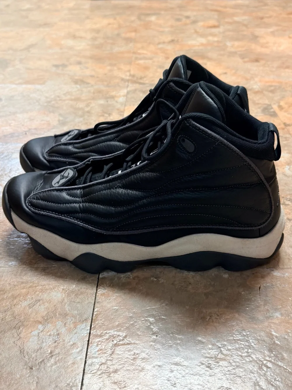 Jordan Pro Strong Black White #DC8418-002 - Mens Size 13 “2021”